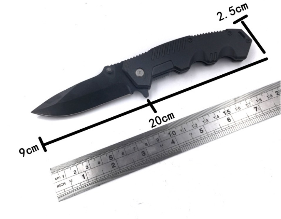 Stainless Steel Folding Outdoor Survival Tactical Knife view 2