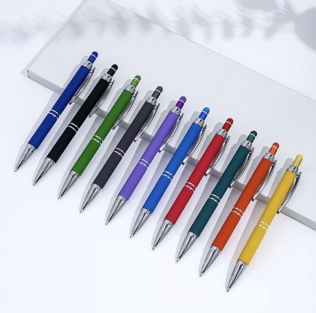 Custom Classic Aluminum Pen Holder Ballpoint Pen