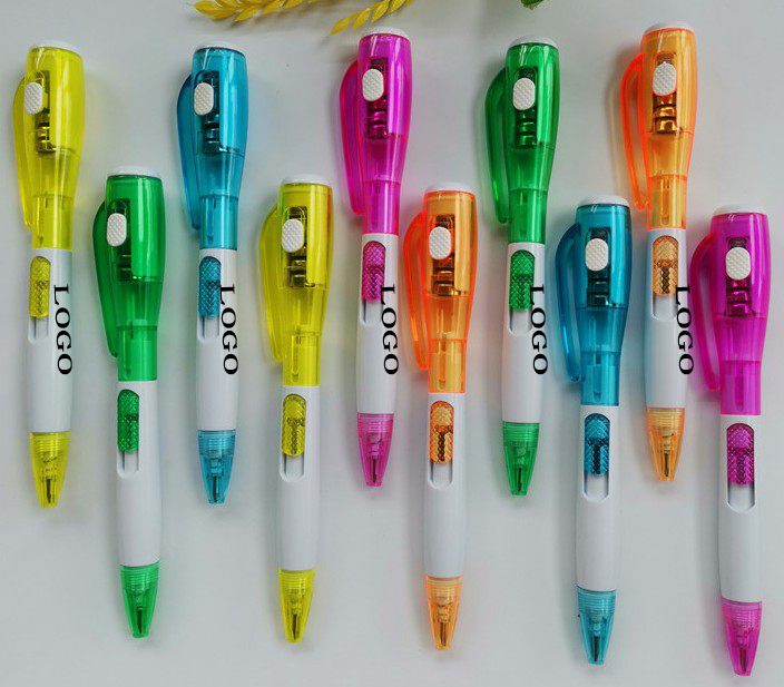 Translucent with top LED flashlight Torch