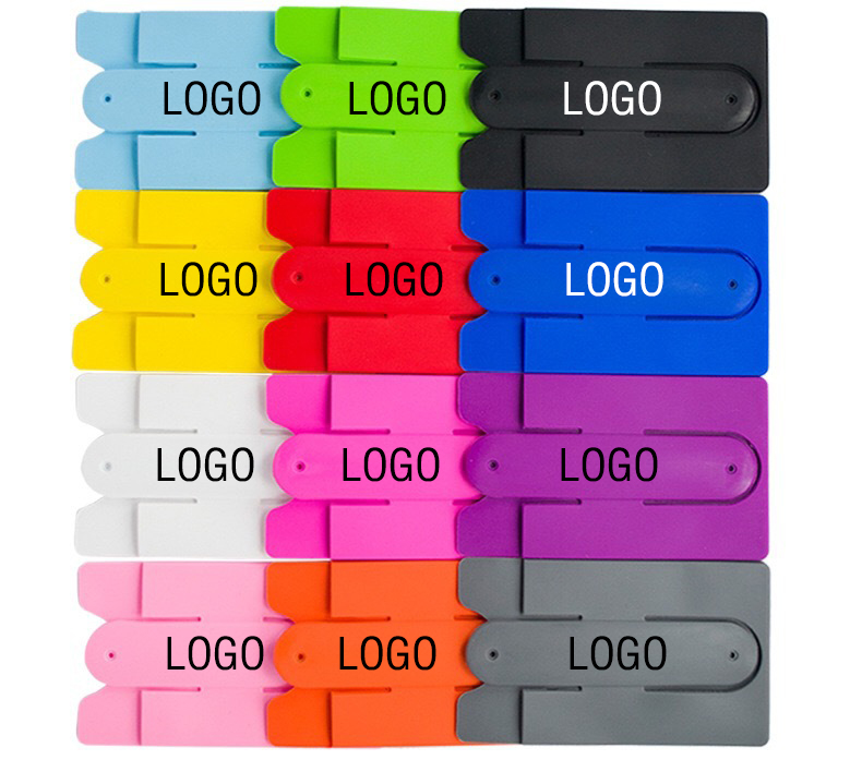 Silicone Phone Wallet With Finger Slot