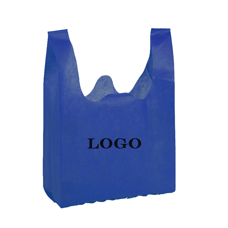 Non-Woven Shopping Vest Bag 17 3/4"L x 4 3/4"H x 9 7/8"W view 2