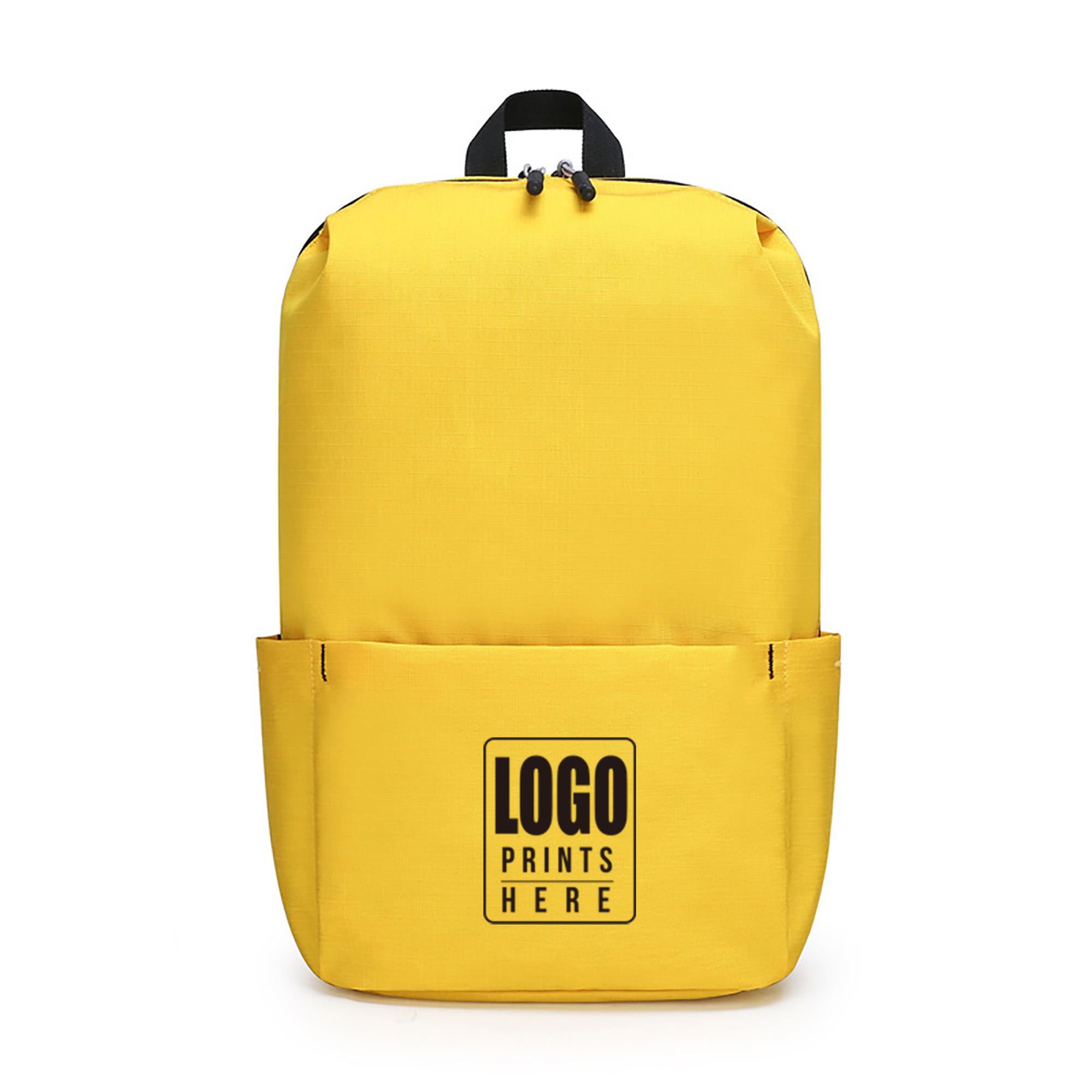 Classical Solid Color Laptop Backpack view 2