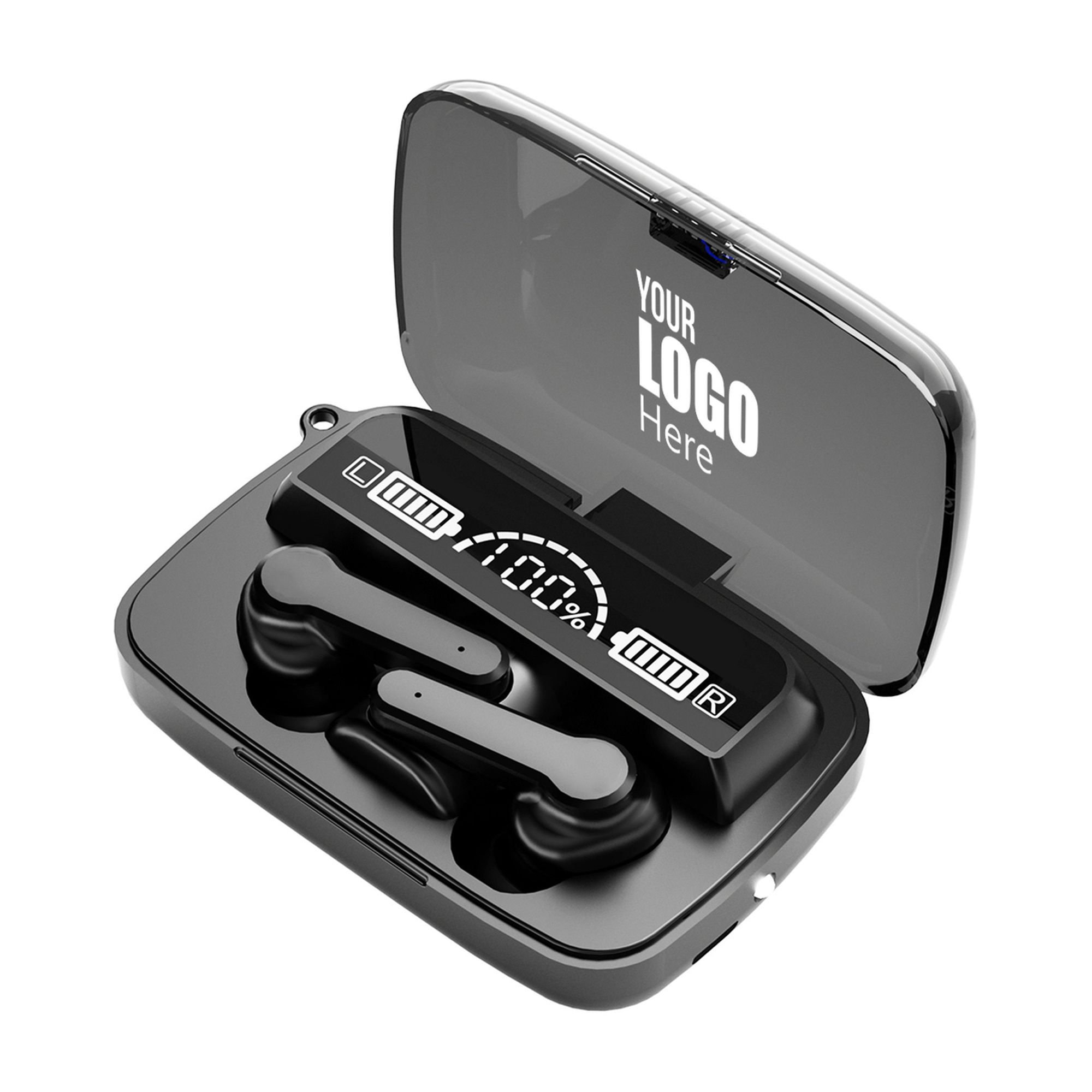 BT Wireless Ear Buds w/ Charging Bank view 2