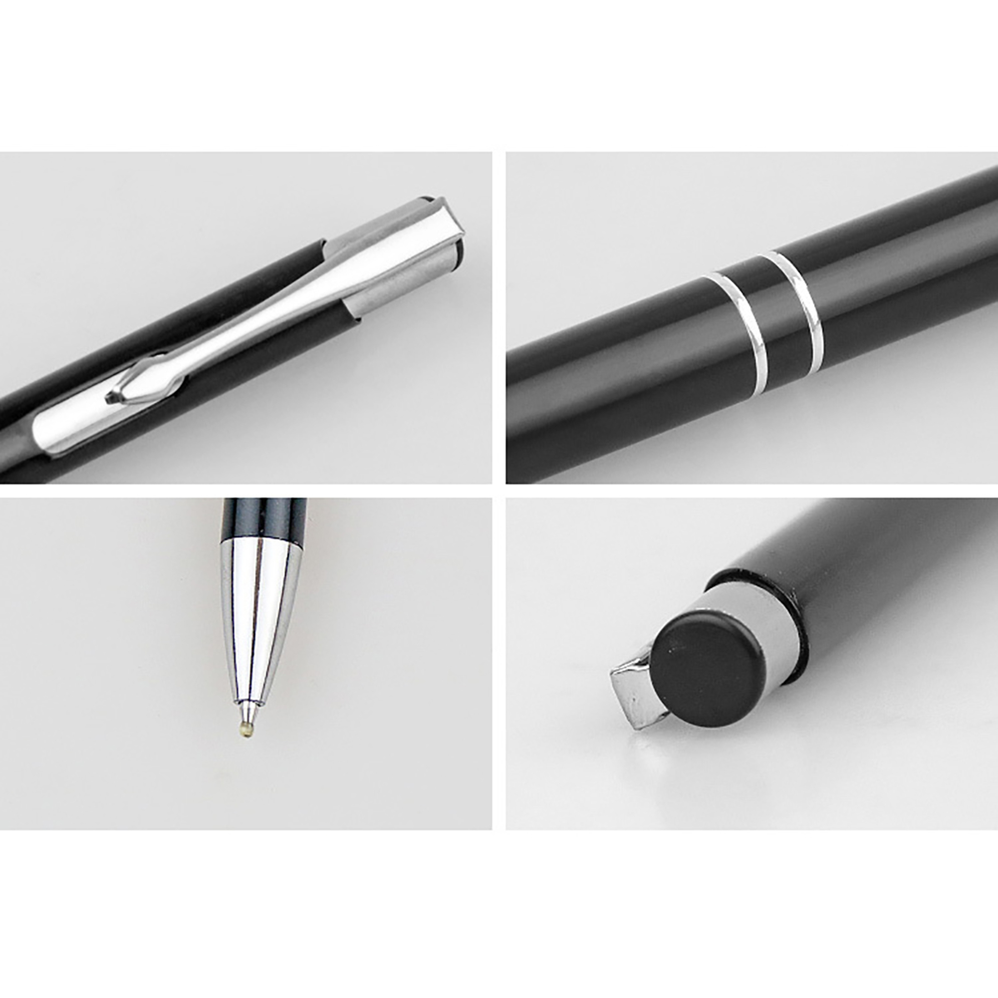 Metal Gel Pan Large Printing Area Retractable Ball Pen view 2