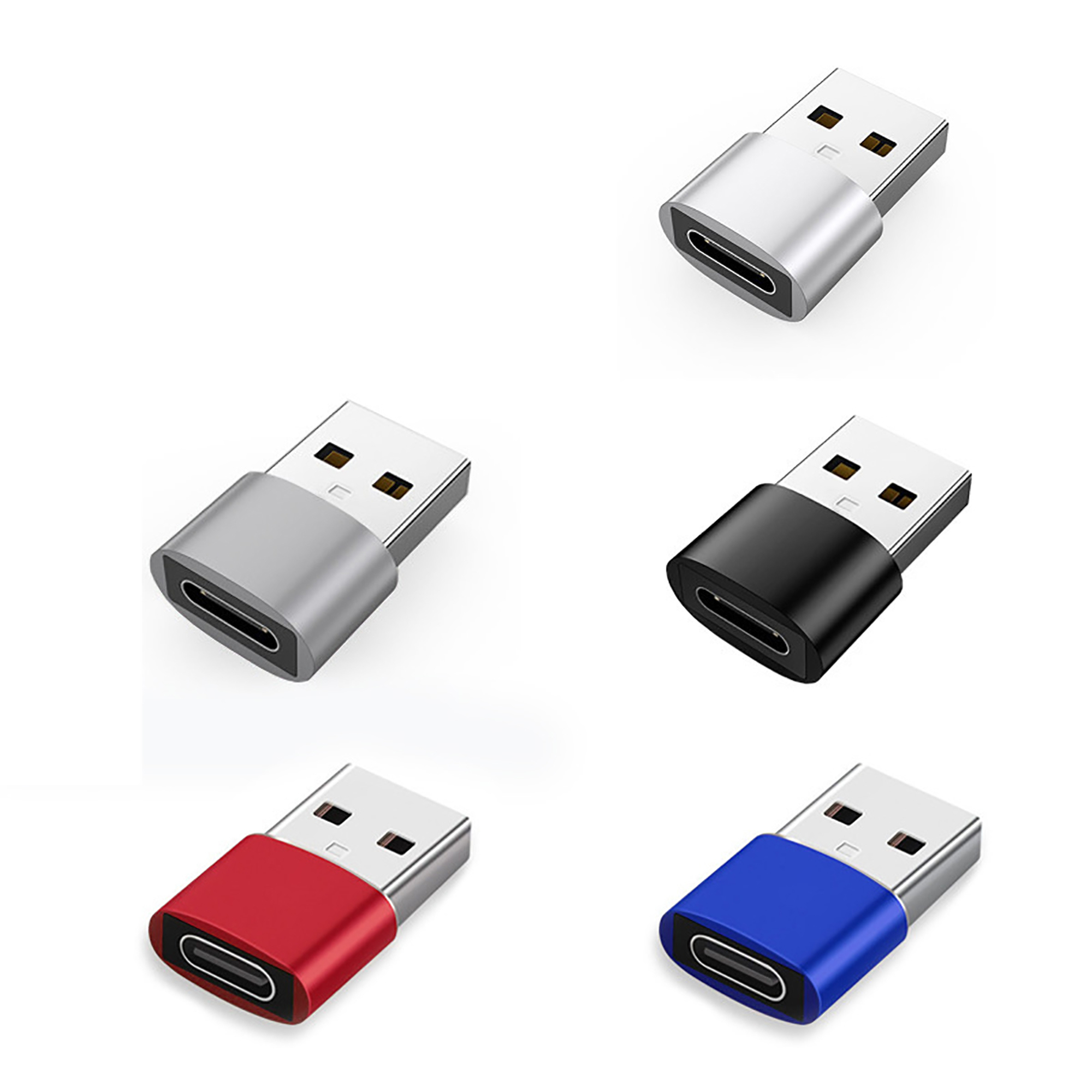 Type-C Female to USB Male Adapter view 2