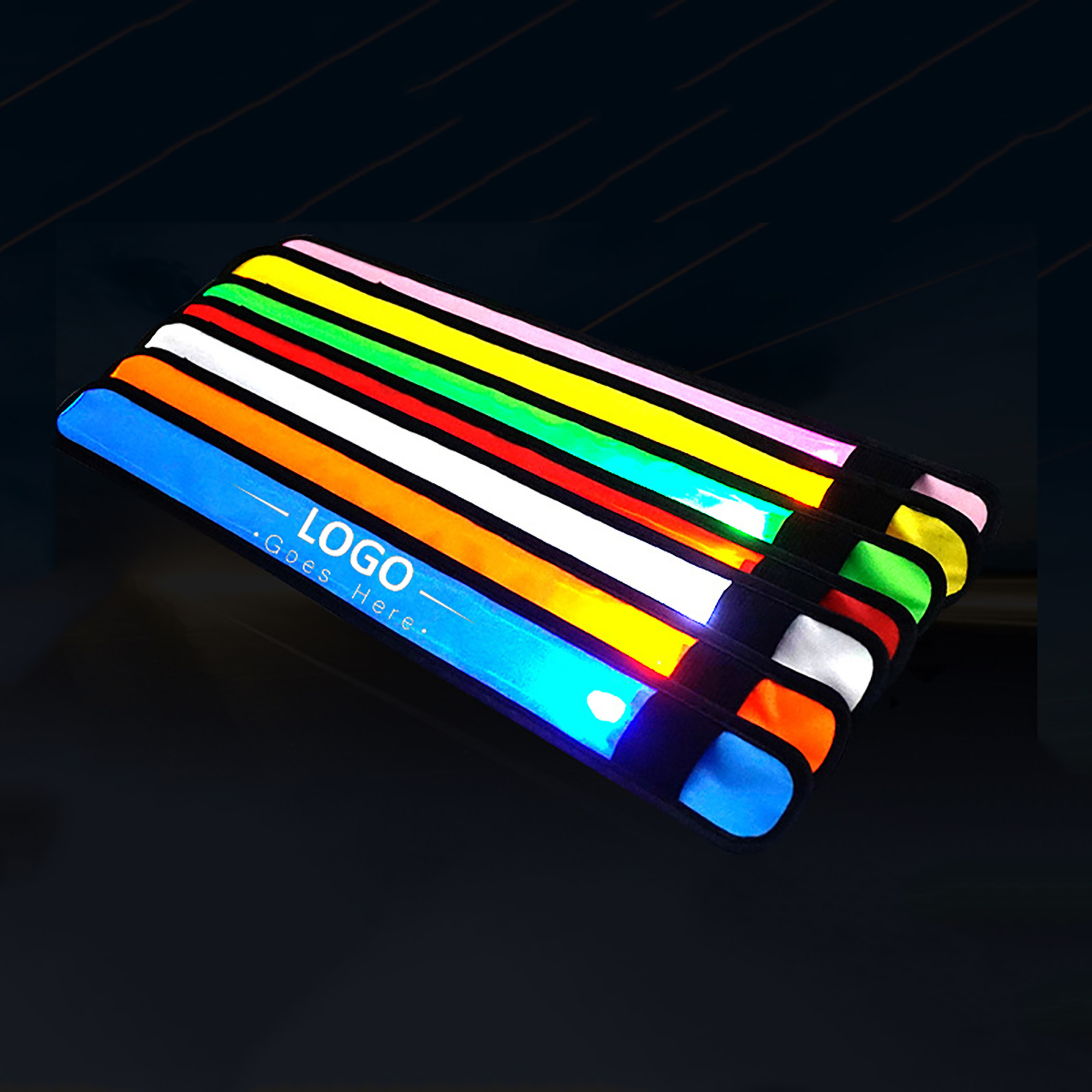 LED Lighted Safety Slap Arm Brand