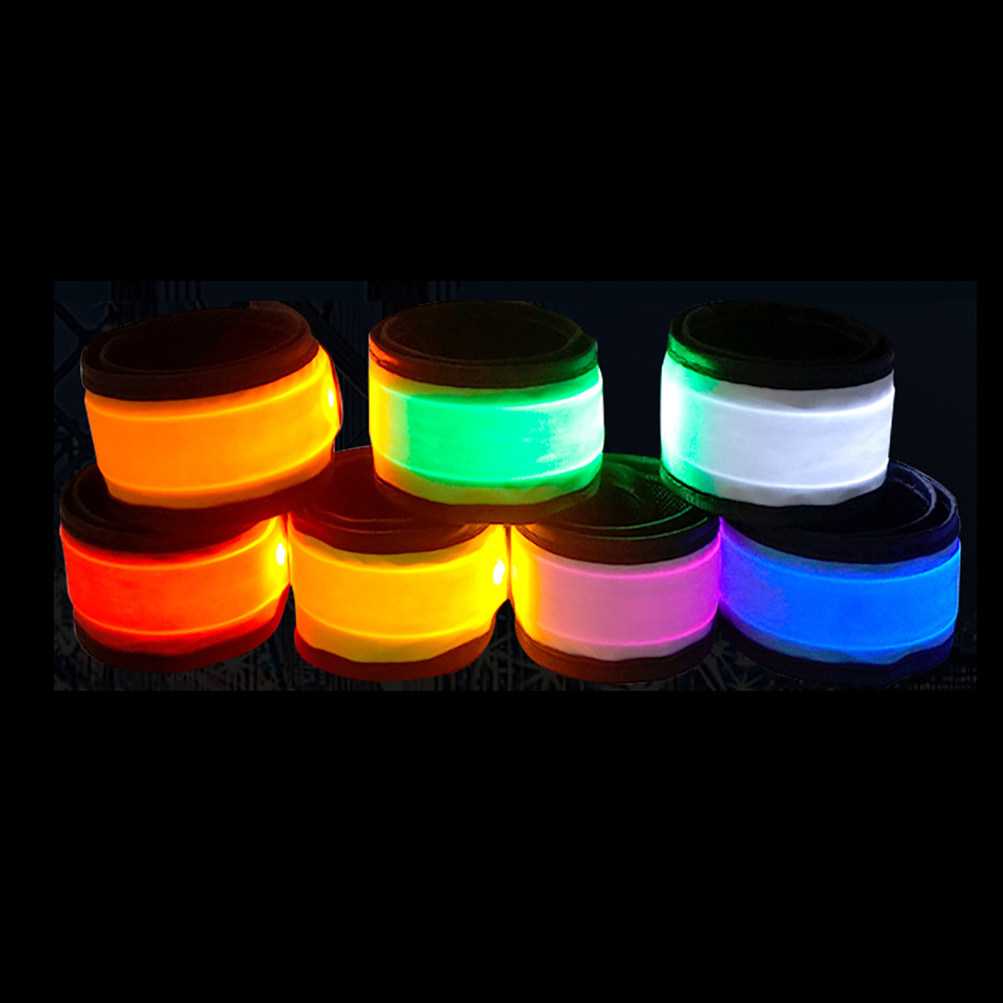 LED Lighted Safety Slap Arm Brand view 2