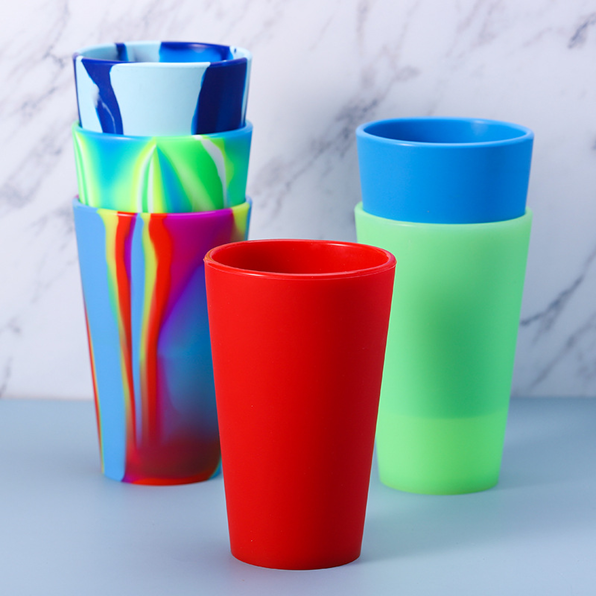16oz Silicone Cup Pint Glasses view 2