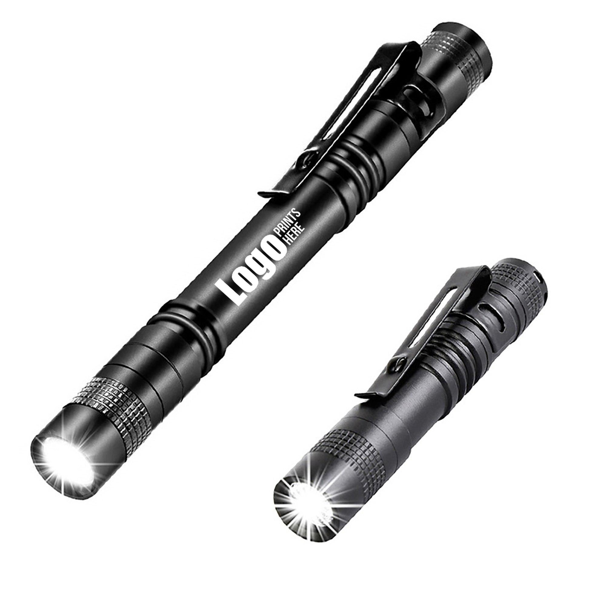 Flashlight Torches w/ Clip view 2