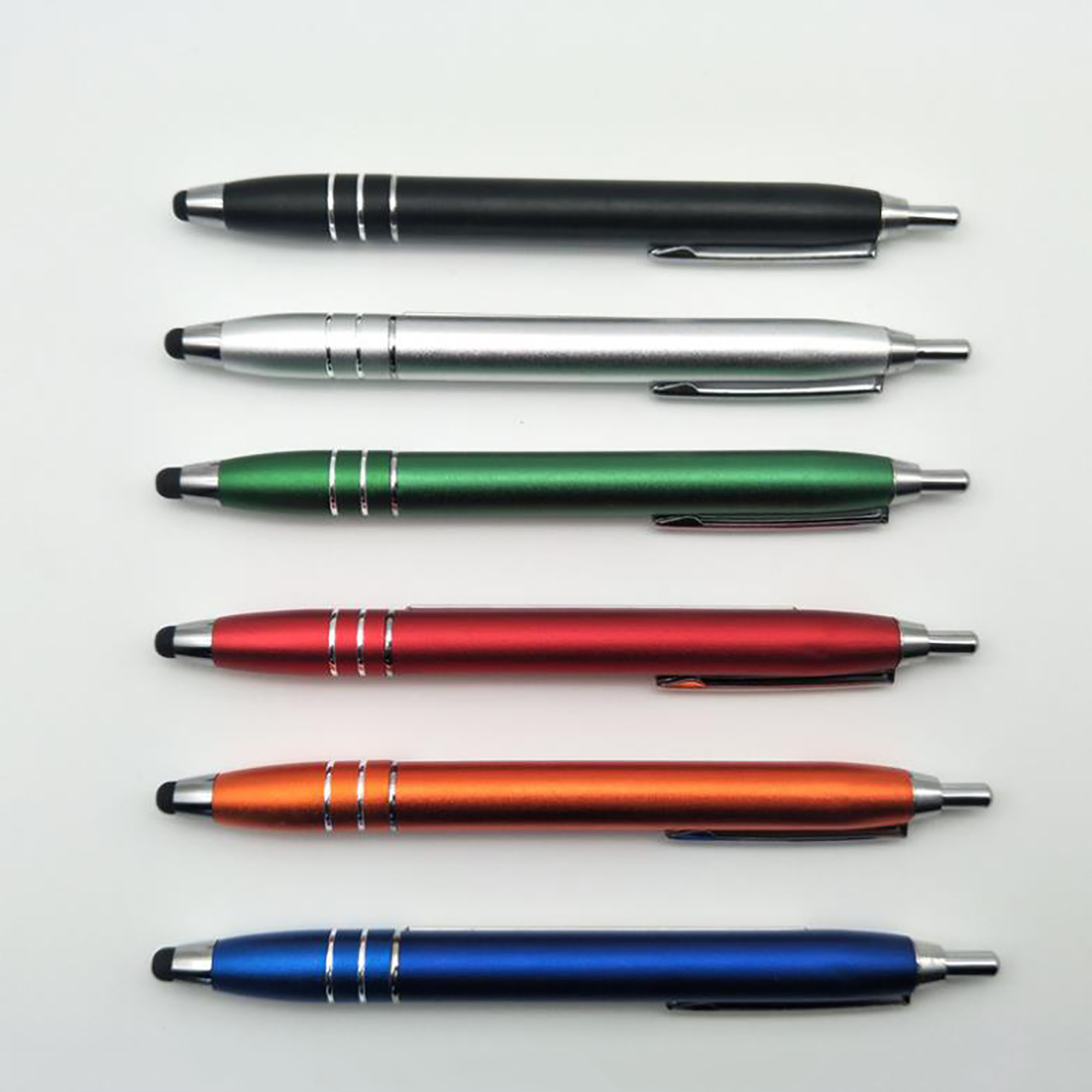 Metal Banner Pen w/ Stylus view 2