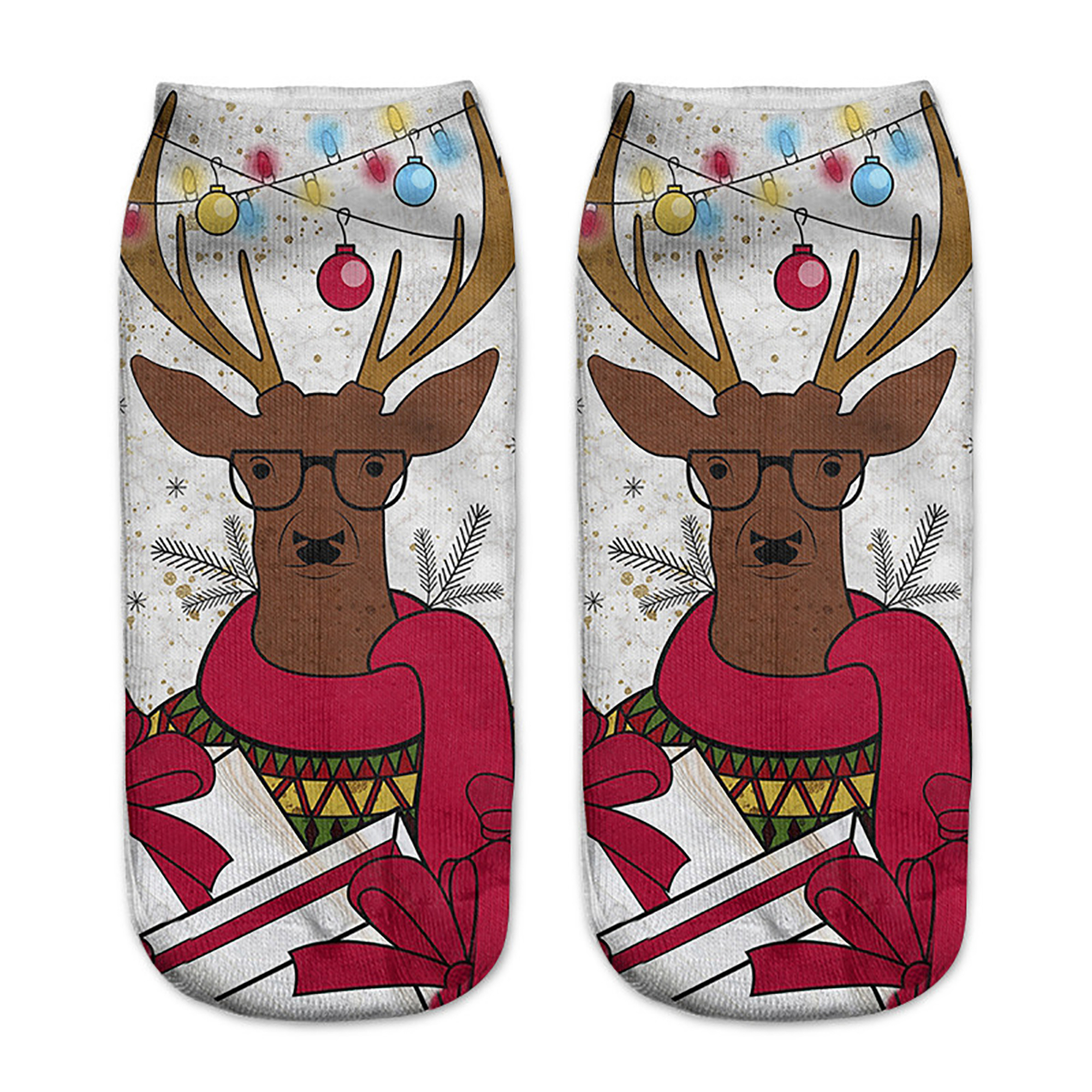 Sublimation Adult Ankle Socks