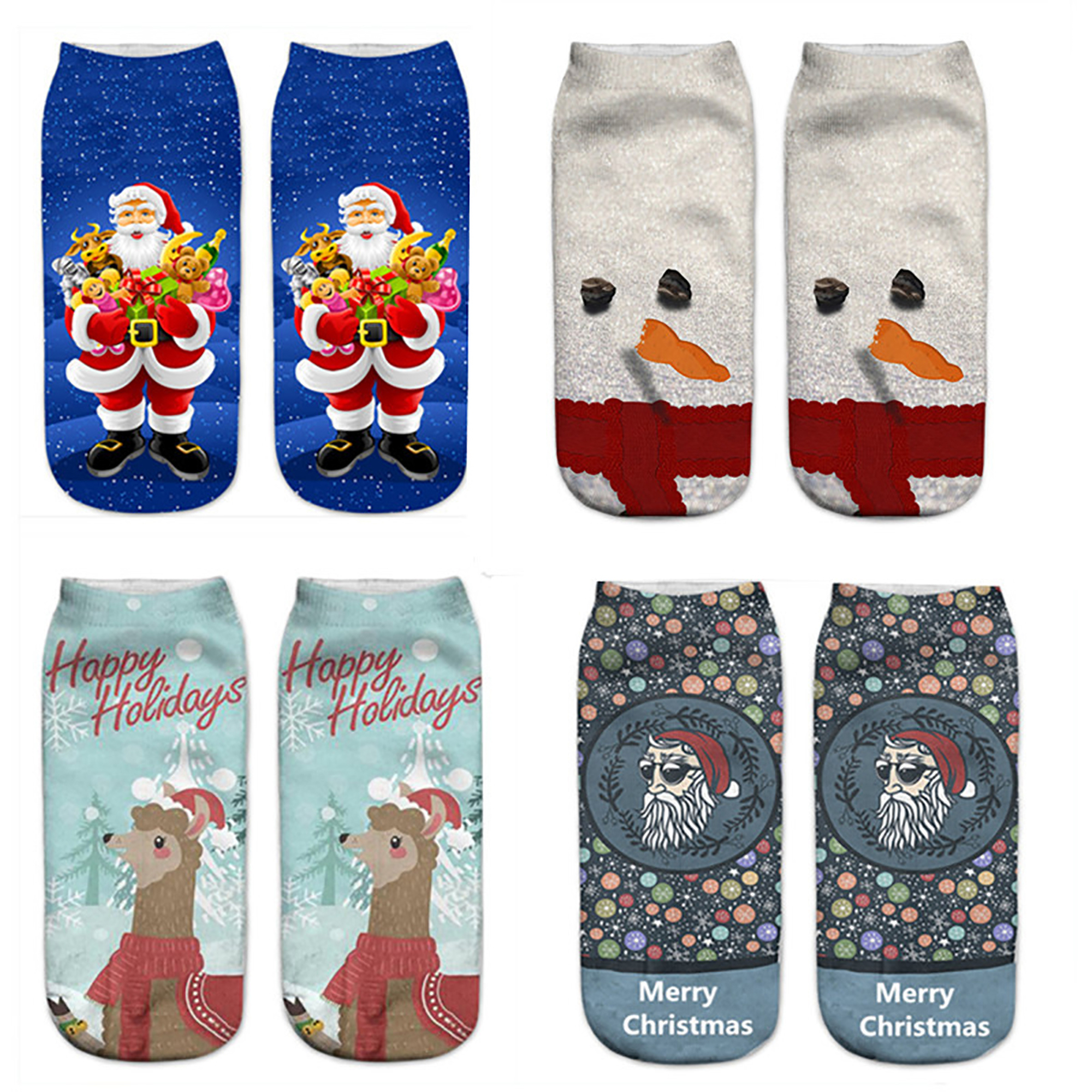 Sublimation Adult Ankle Socks view 3