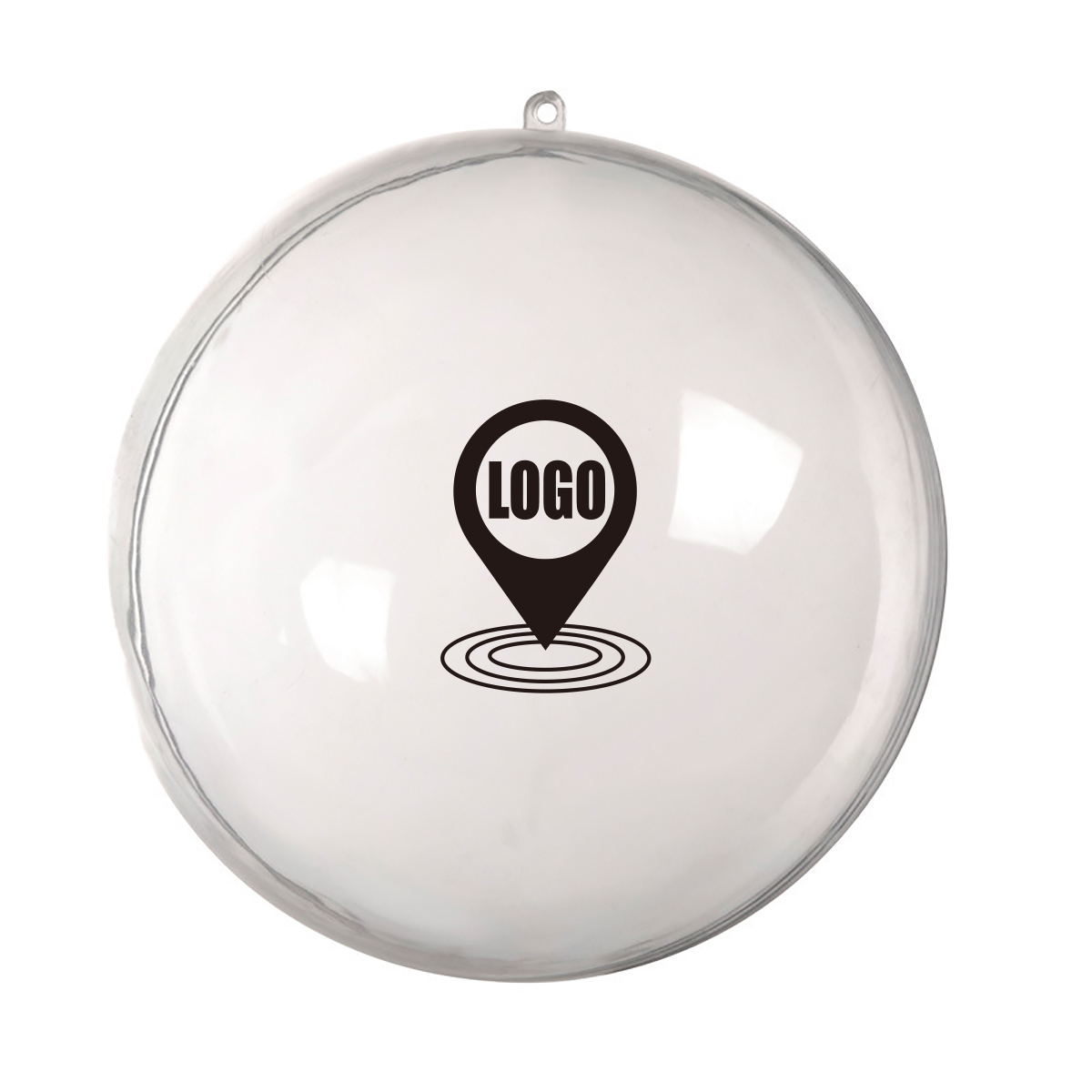Clear Christmas Ornaments Fillable Ball