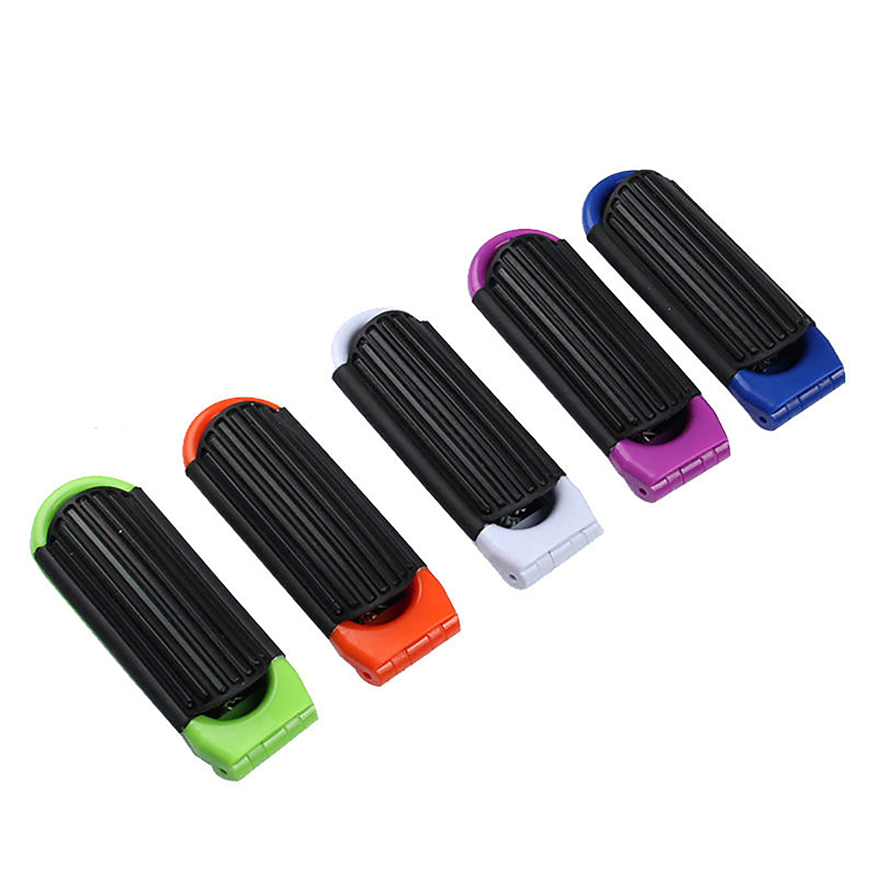 2 in 1 Popup Hairbrush Mirror Hair Brush Mirror Portable folding hair brush with mirror view 3