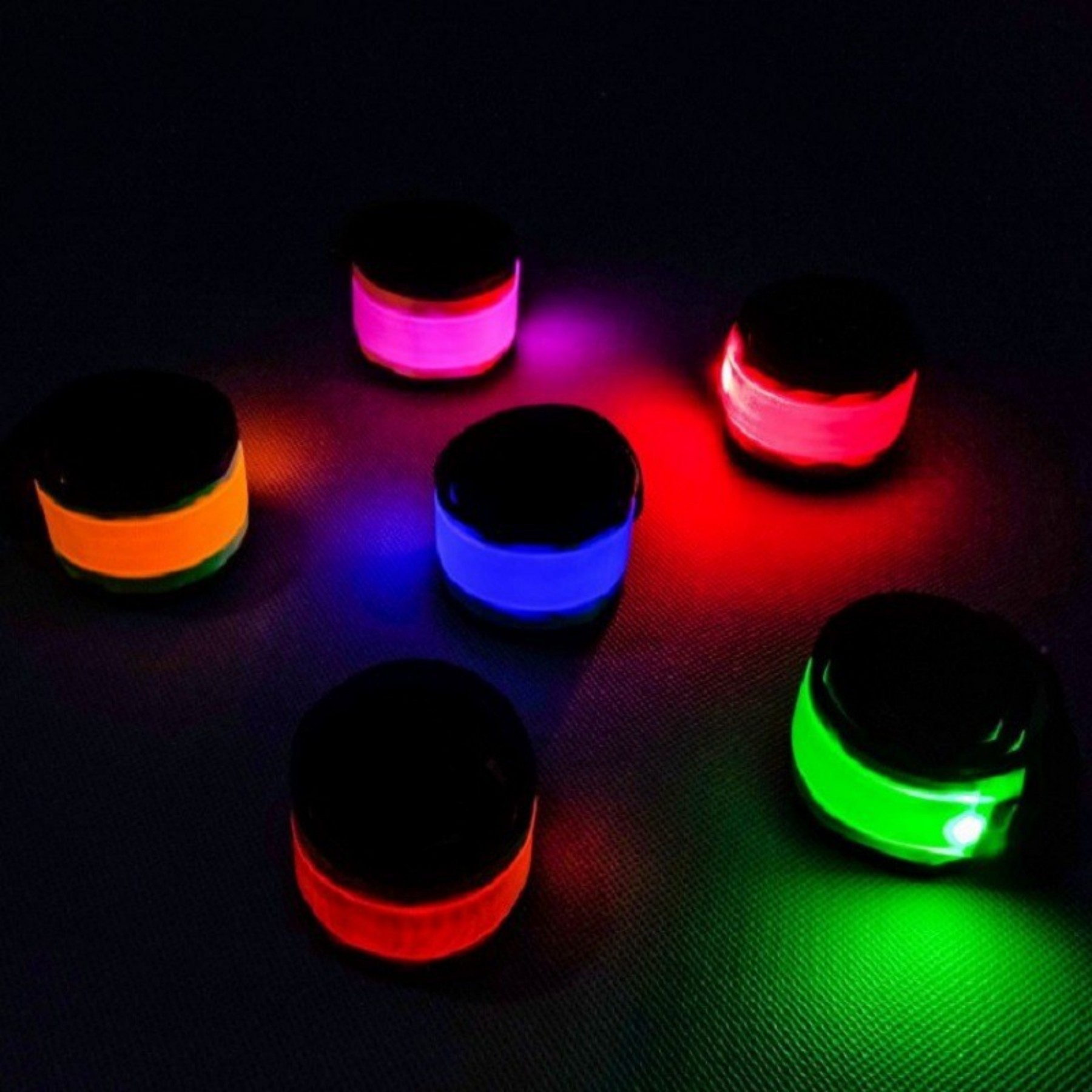Led Sport Safety Armband Led Slap Bracelet For Running view 2