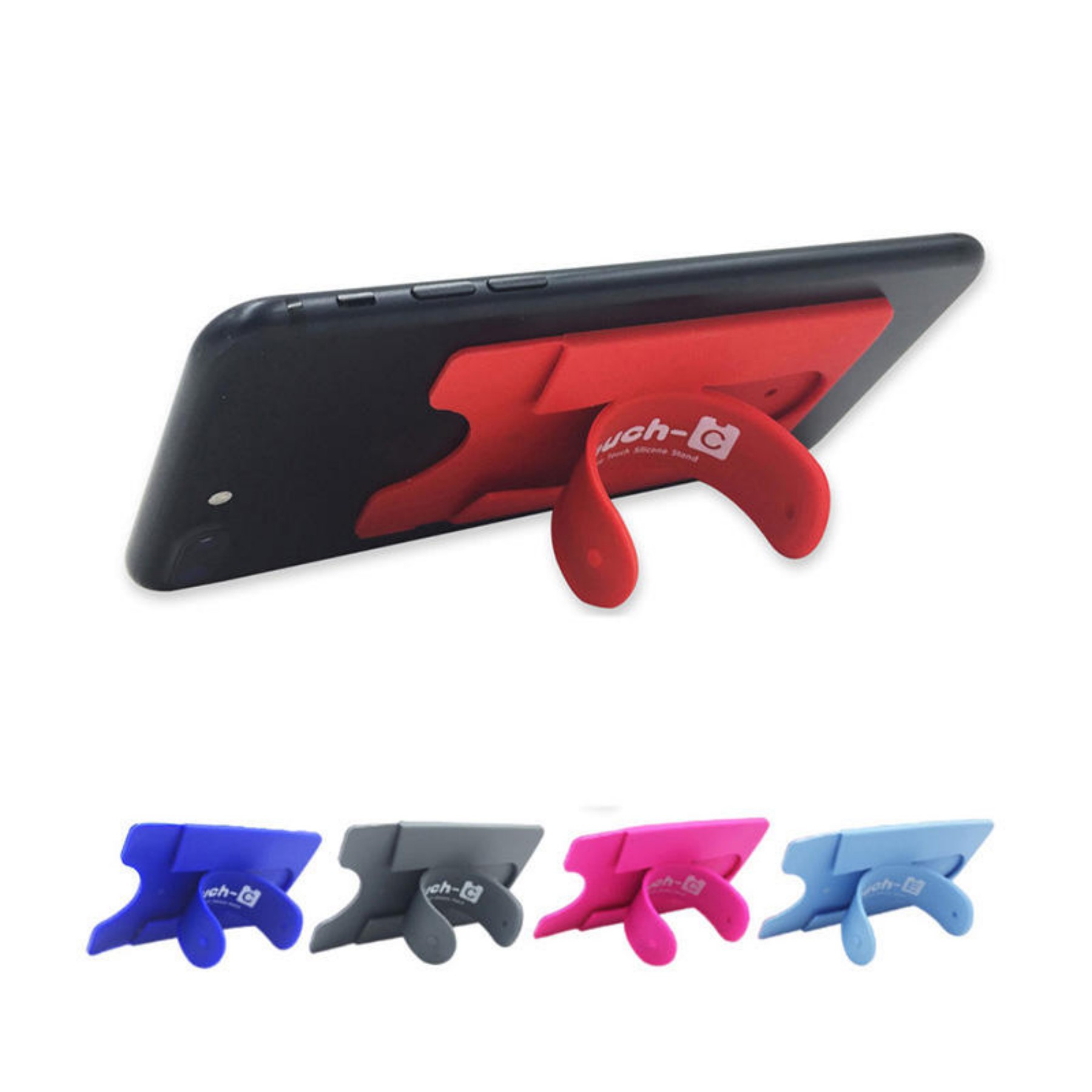 2 in 1 Silicone Phone Wallet With Stand view 2